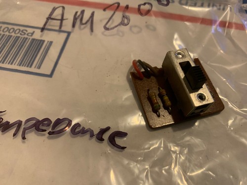 Akai AM-2600 Integrated Stereo Amplifier Parting Out Impedance Switch