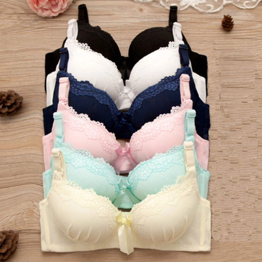 No wire push up cheap bra