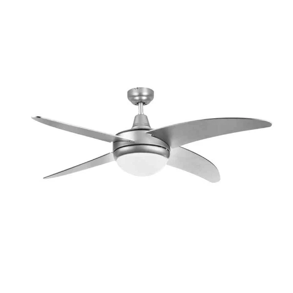 Ventilatore da Soffitto con Luce e Telecomando Luci a LED PALE ev084 3 Velocita' - Immagine 4 di 4