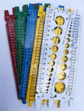 Stainlesstown Nut Bolt Screw Size Gauge Standard & Metric Makes a Great Gift