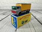 VINTAGE MATCHBOX LESNEY NO # 47 D.A.F. TIPPER CONTAINER TRUCK W/ ORIGINAL BOX