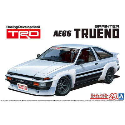 Aoshima 1/24 The Tuned Car Series No.29 TRD AE86 Trueno N2 Specification 1985