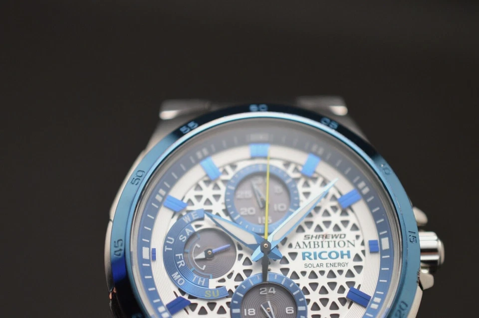 Ricoh Japón Astuto Ambición "Azul Elegante" Edición Limitada. Solar (sin envío a EE. UU.) Foto 4 de 4