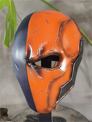 DC Slade Joseph Wilson Deathstroke Cosplay Mask Helmet Halloween Party Prop 