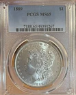 1889 PCGS MS65 Morgan Silver Dollar