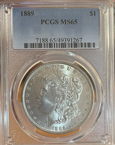 1889 PCGS MS65 Morgan Silver Dollar