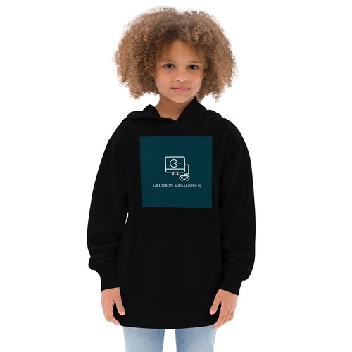 Kids fleece hoodie - Picture 2 of 6