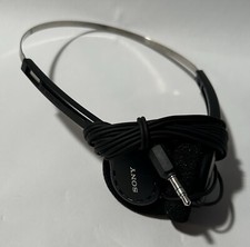 Sony MDR-006 Walkman On-Ear Stereo Headphones Metal Headband Tested Very Good