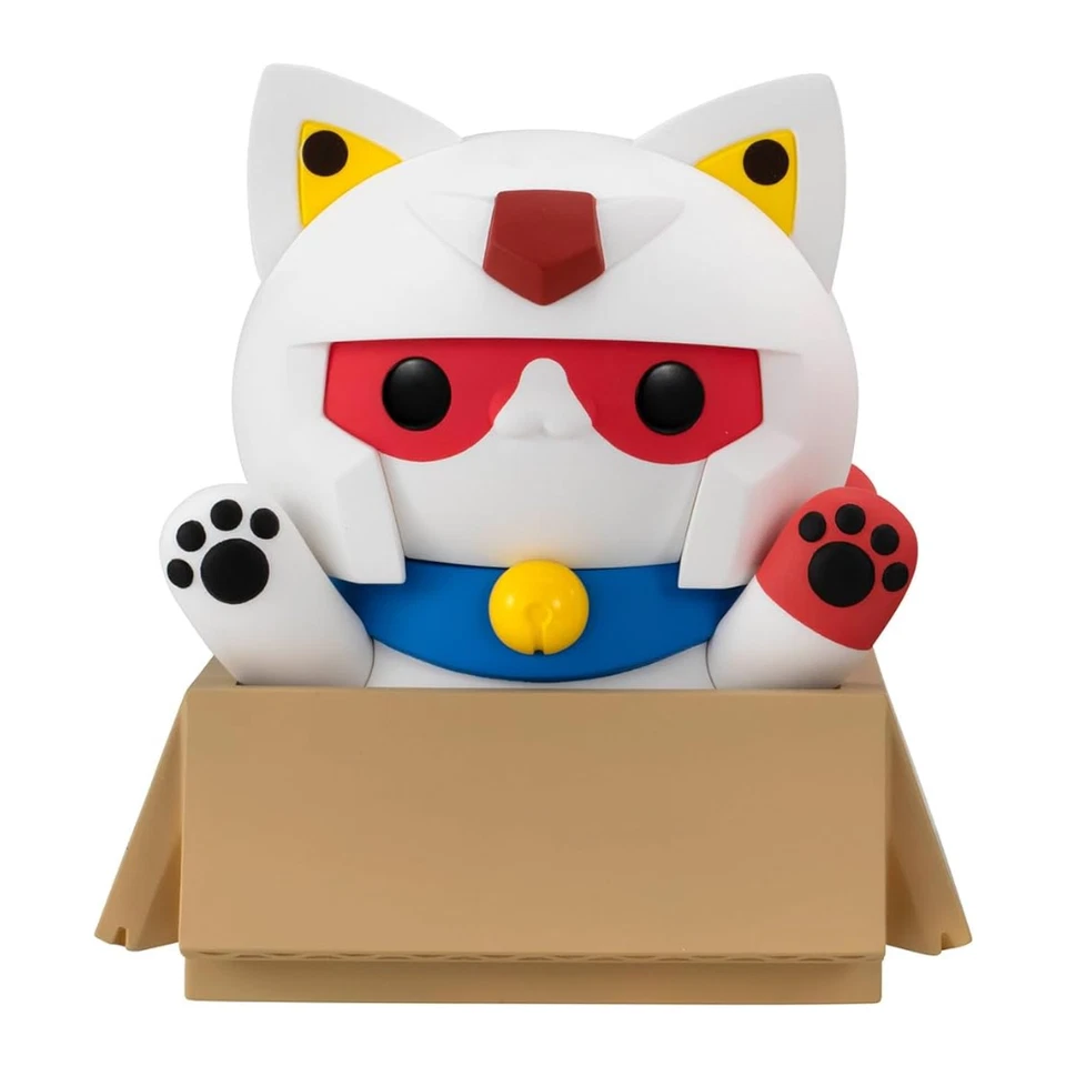 Traje Móvil MEGA CAT PROJECT Gundam Nyan Tomo Aprox. PVC prepintado de 5,1 pulgadas Foto 2 de 4