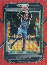 2023 Panini Prizm WNBA MAYA MOORE #36 RED WAVE PRIZM LYNX