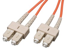 10m SC-SC Duplex 62.5/125 OM1 Multimode Fiber Patch Cable Orange Optic 33FT