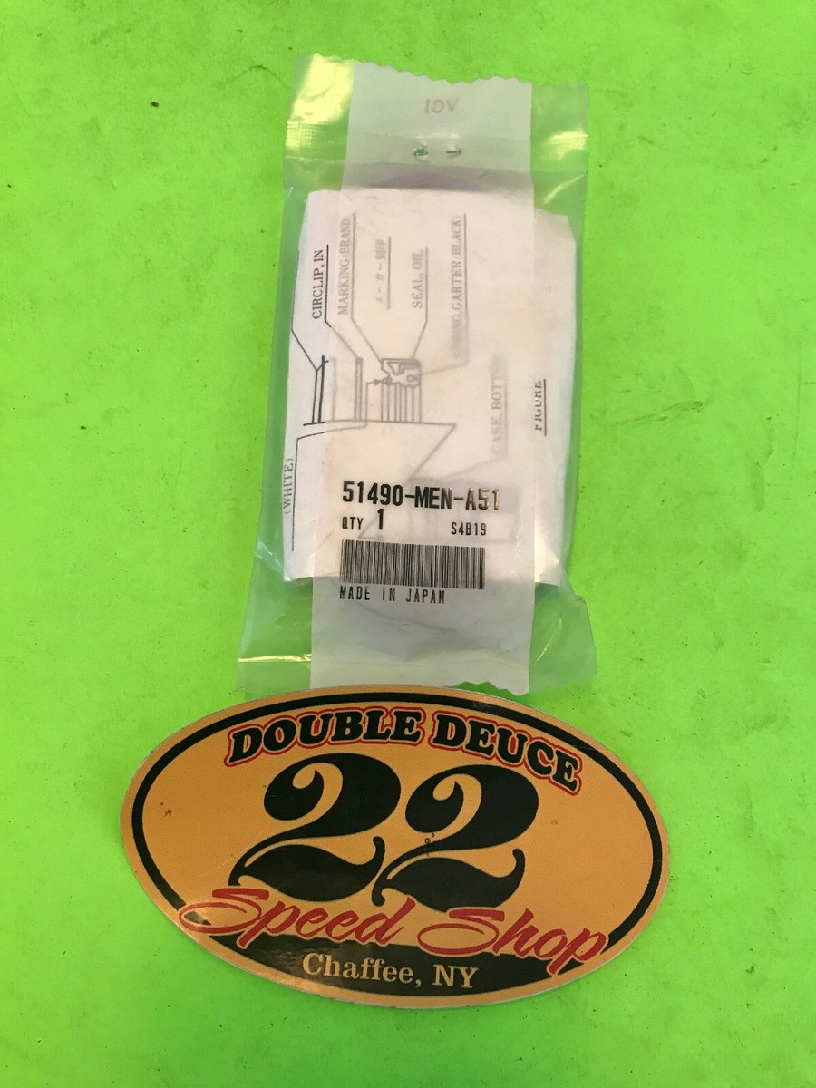 GENUINE Honda NOS 51490-MEN-A51 SEAL SET, FR. FORK | eBay