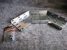 unitrunk uniklip KLMR100FB90 medium duty steel cable tray 100mm flat 90 bend