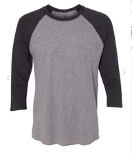 Next Level Apparel Unisex Triblend Three-Quarter Sleeve Raglan - 6051