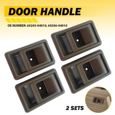 4x For Toyota Tacoma 4runner Inside Left Right Brown Door Handle 1995-2000 24x 4x For Toyota Tacoma 4runner Inside Left Right Brown Door Handle 1995-2000 24x