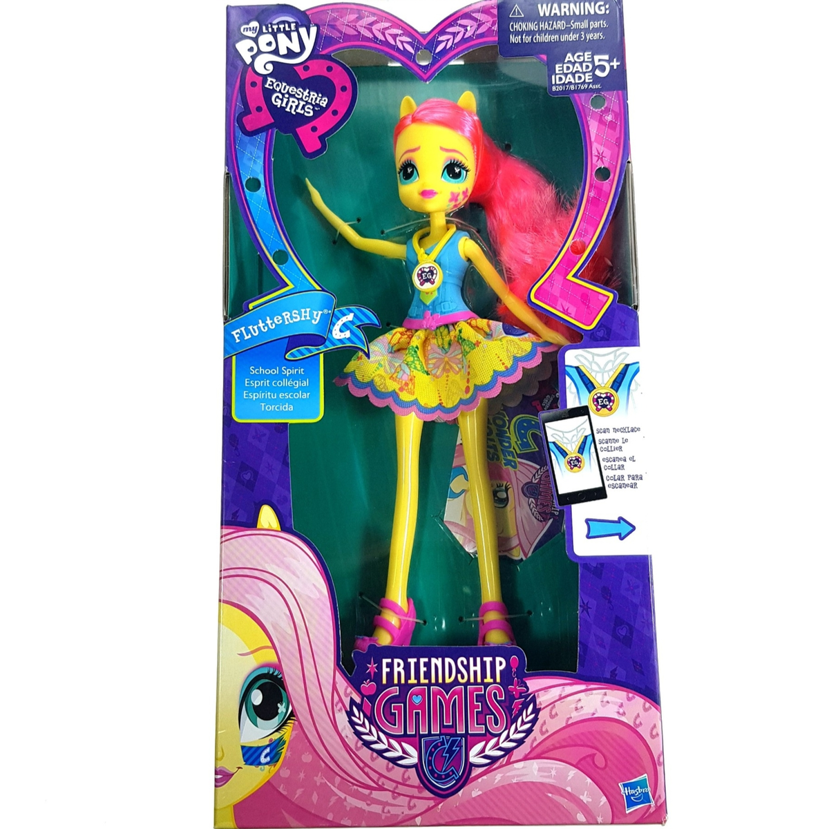 My Little Pony Equestria Girls FLUTTERSHY School Spirit Friendship
