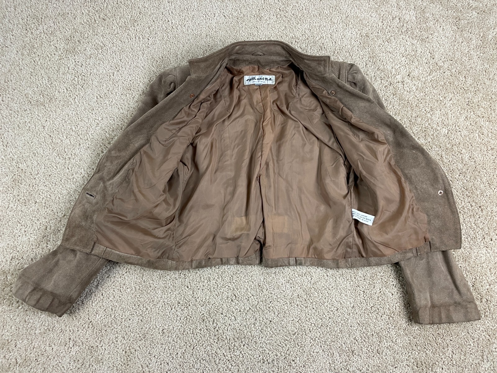 Split End Ltd Basic Jacket Womens 11/12 Leather L… - image 2