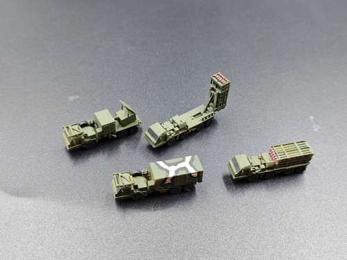 Two Sets 1:400 Russian S350 air defense missile system military tank model (4/p - Picture 1 of 7