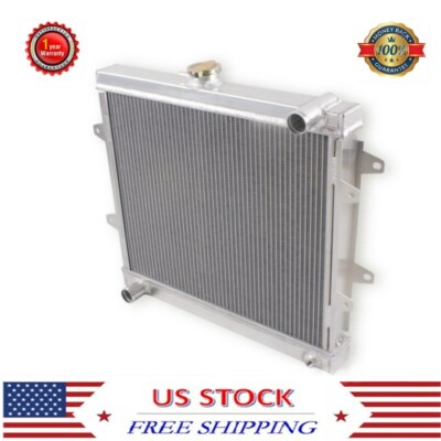 FOR 84-95 TOYOTA PICKUP SR5 DLX 4RUNNER 2.4L 3 ROW RADIATOR+SHROUD+FAN