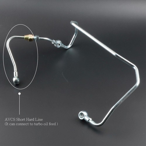 M12x1.0mm Female Bubble Flare to AN4 4AN Male For SUBARU Oil Feed AVCS Line - Picture 5 of 5