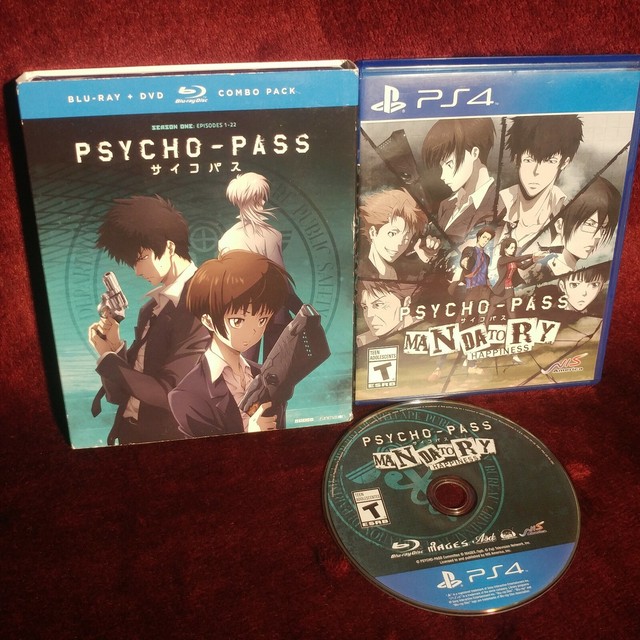 Psycho Pass Season 1 Dvd