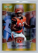 2008 Score Select Gold Zone #62 Rudi Johnson /50