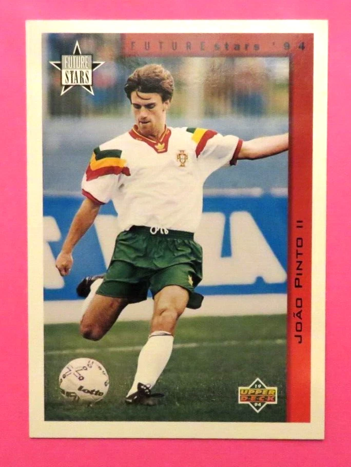 CORINTHIAN SUPER CAMPEÕES João Pinto 1994 Upper Deck World Cup English/Spanish - Joao Pinto #296 for