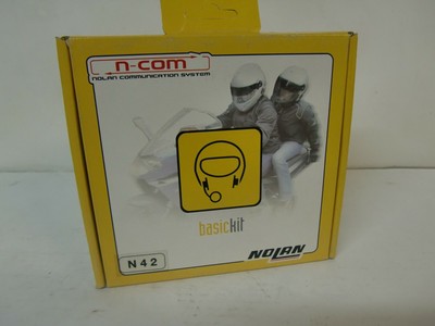 BASIC KIT CASCO NOLAN N42 JET AURICOLARE CUFFIE PER INTERFONO BLUETOOTH  NOLAN | eBay