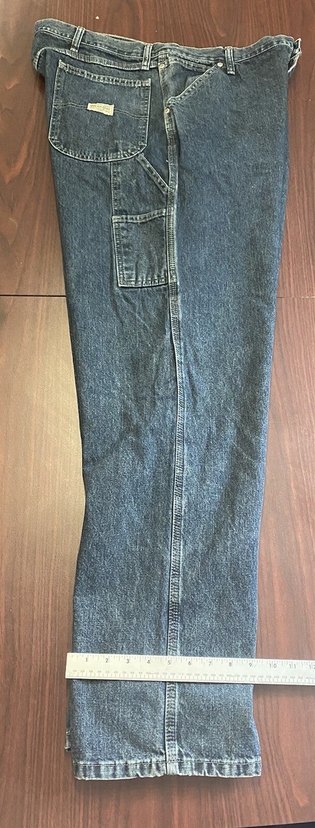 Wrangler Carpenter Vtg 94' Authentic Issue Denim Blue Jean Mens