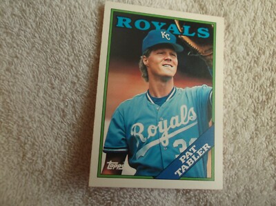  Topps 1988 / MLB ''PAT TABLER'' #118T Kansas City Royals Trading Card n22
