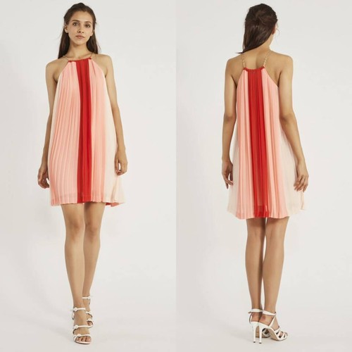 Abito plissè GAUDI' abito donna plissettato vestito vestitino dress vestiti  | eBay