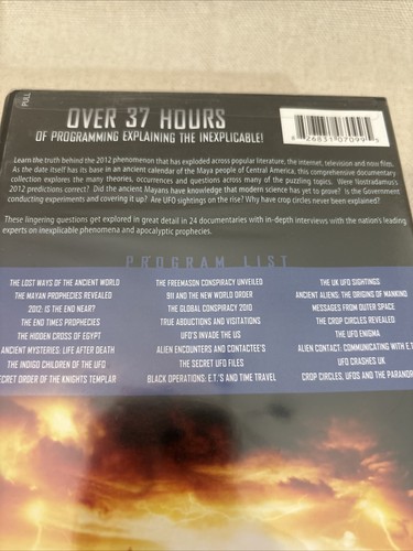 End of the World: 2012 Apocalyptic Prophecies and Inexplicable Phenomena 9 Disc - Picture 4 of 11