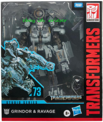 Takara Tomy Ss-73 Grindor&Ravage Transform Leader Class Action