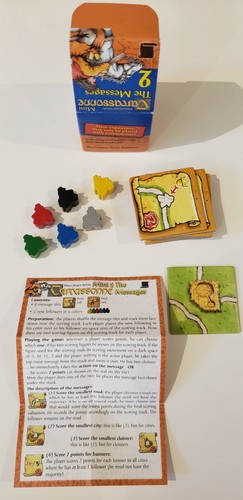 Carcassonne The Messengers Mini Expansion 2 Rio Grande 2012 COMPLETE - Picture 4 of 4