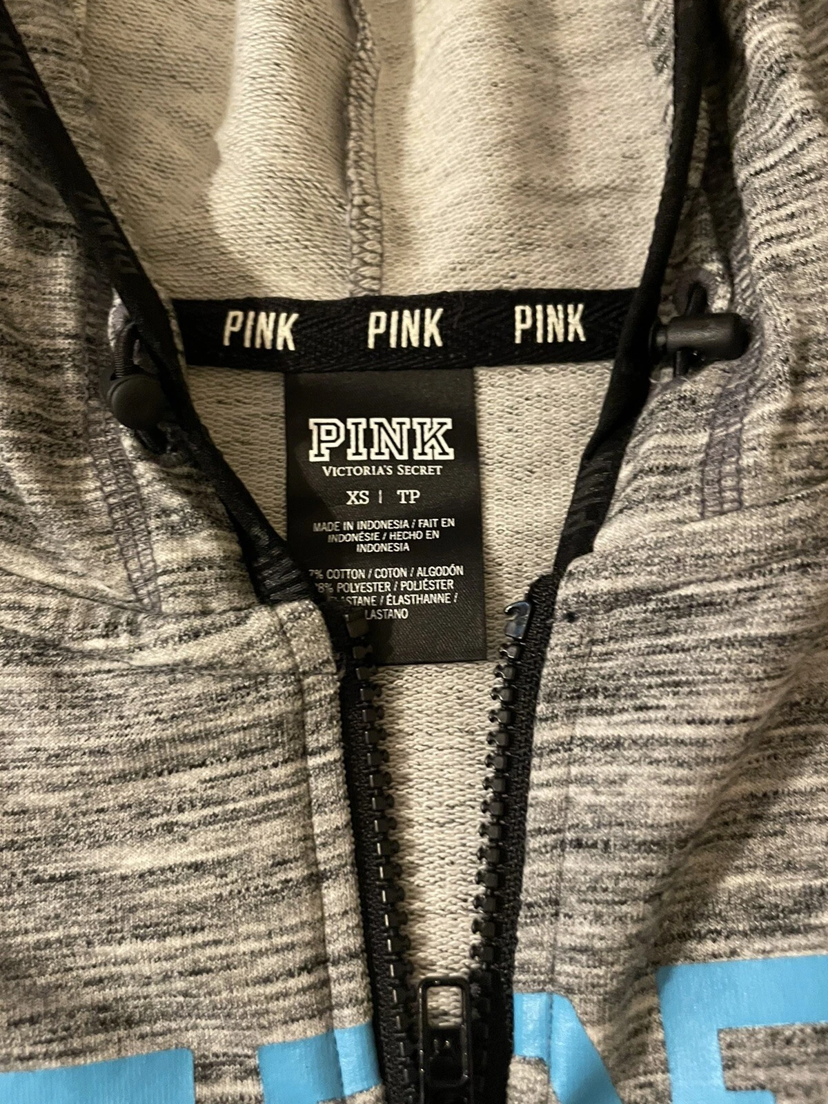 UNDERCOVER Felpa con cappuccio ROSA Victoria's Secret XS