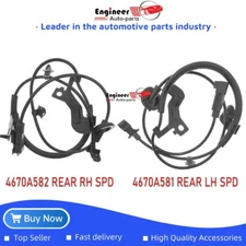 2 x ABS Wheel Speed Sensor Rear Left+Right For Mitsubishi Outlander Sport Lancer