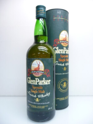 Glen Parker Speyside Single Malt Scotch Originalabfüllung 90er Jahre 40% 1 Liter