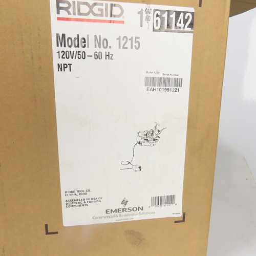 Ridgid 1215 Pipe Threading Machine NPT 120V For 1/4"- 1-1/2" Pipe 50/60Hz NEW - Picture 3 of 10