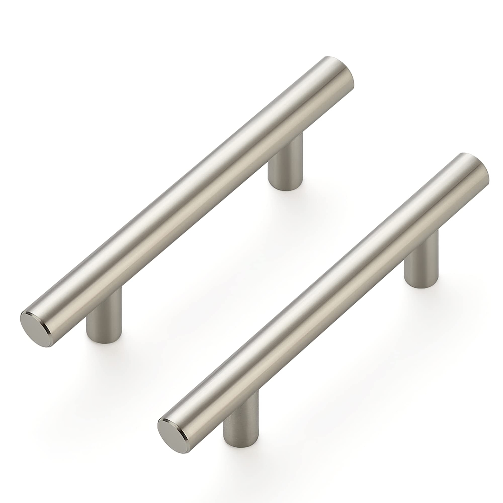 Cabinet Pulls 3" Hole Centers Stainless Steel