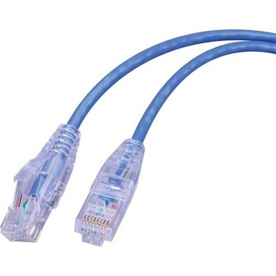 Vanco SCAT63BU 3ft Cat6 Network Patch Cable Blue 550 MHz