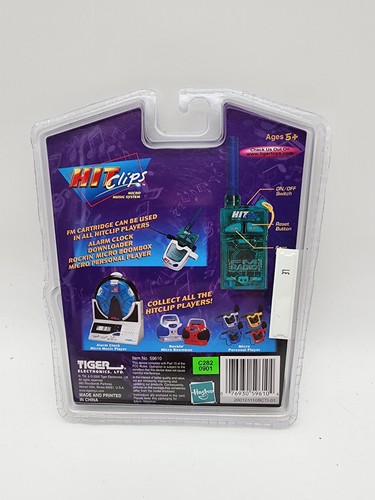 Vintage 2000 TIGER ELECTRONICS “Hit Clips” Micro Music System FM Radio Cartridge - Picture 2 of 8