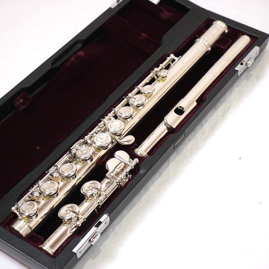 YAMAHA YFL-614 Silver-Body Flute [41538] | eBay