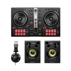 Hercules DJ Essentials Kit, All in One Controller for Beginners Black