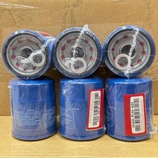 6 for Honda Genuine Oil Filters WITH Drain Pl...