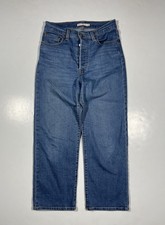 Levi's Ribcage Straight Ankle Denim High Rise Jeans Size 28 28x26 