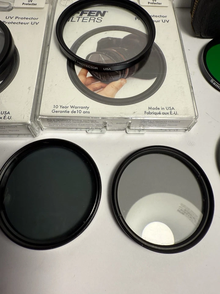 Tiffen 62mm UV Glass Lens Filter, Polarizer 52mm, 52mm ND, Pro 52, Lens Filters - Image 3 of 4