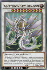 YUGIOH LEHD-ENB34 Ascension Sky Dragon Ultra Rare 1st Edition NM