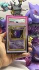 1997 POKEMON JAPANESE FOSSIL #94 GENGAR-HOLO PSA 9 W/Fart Swirl!!! 🌀