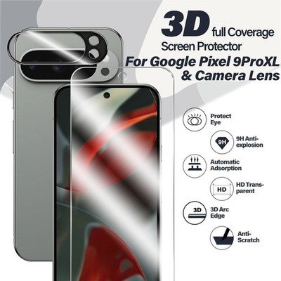 1+1 - Glass Screen Protector Camera Lens Protector for Google Pixel 9 Pro XL