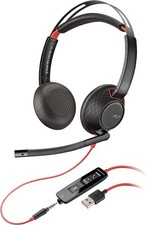 Image of Poly Blackwire 5220 Headset Wired With Mic C5220 USB-A 207576-201